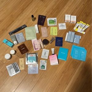 Sephora Skincare Minis Bundle with PERSONALIZED 11”x9” COSMETICS BAG